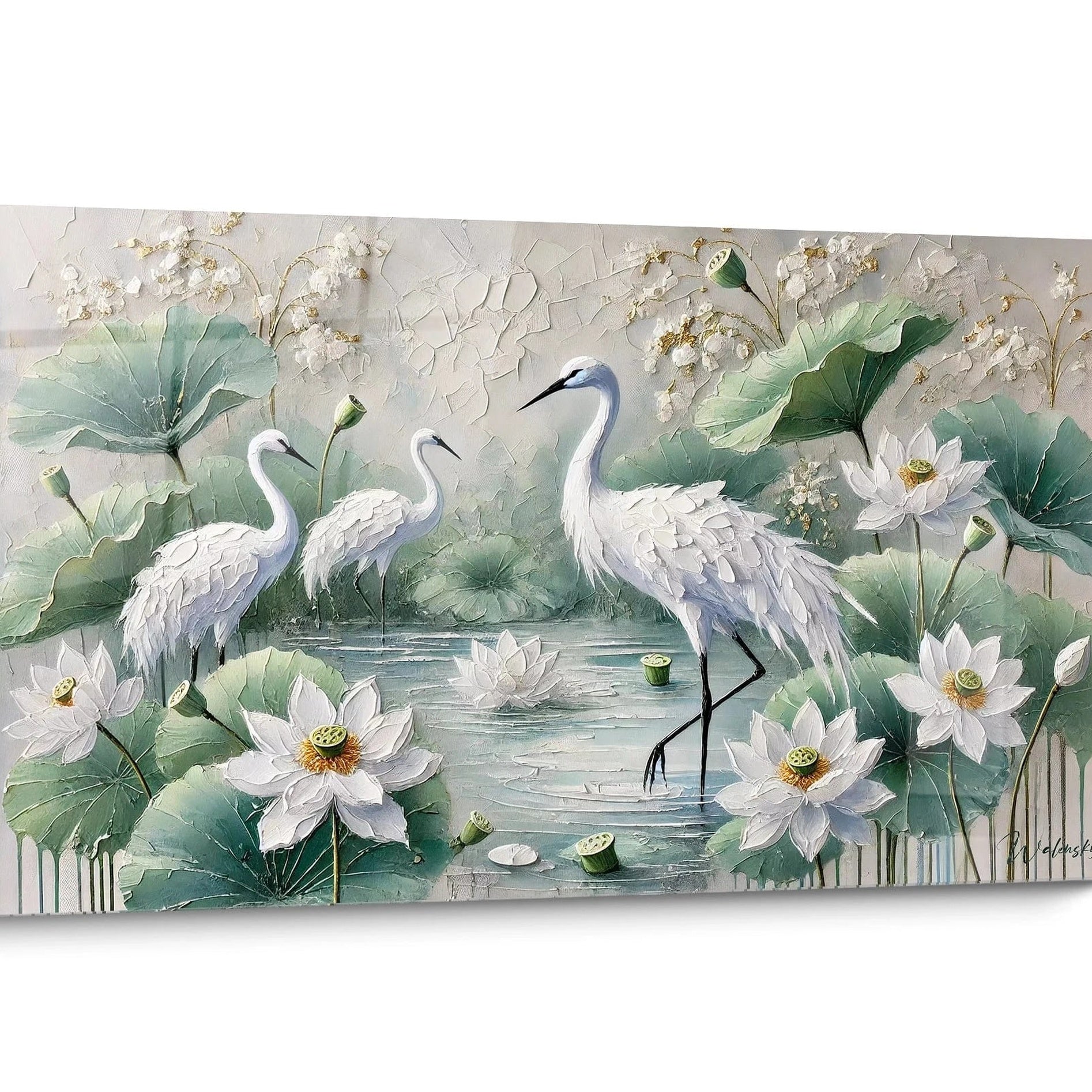 Tableau pour Salle de yoga Lotus