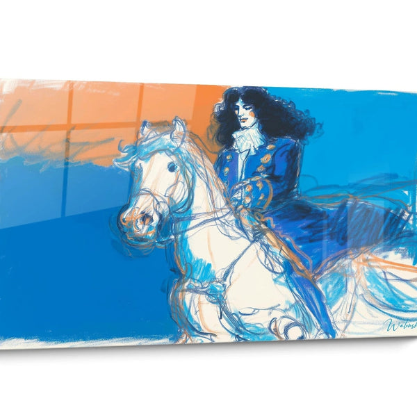 Tableau louis XIV Équestre