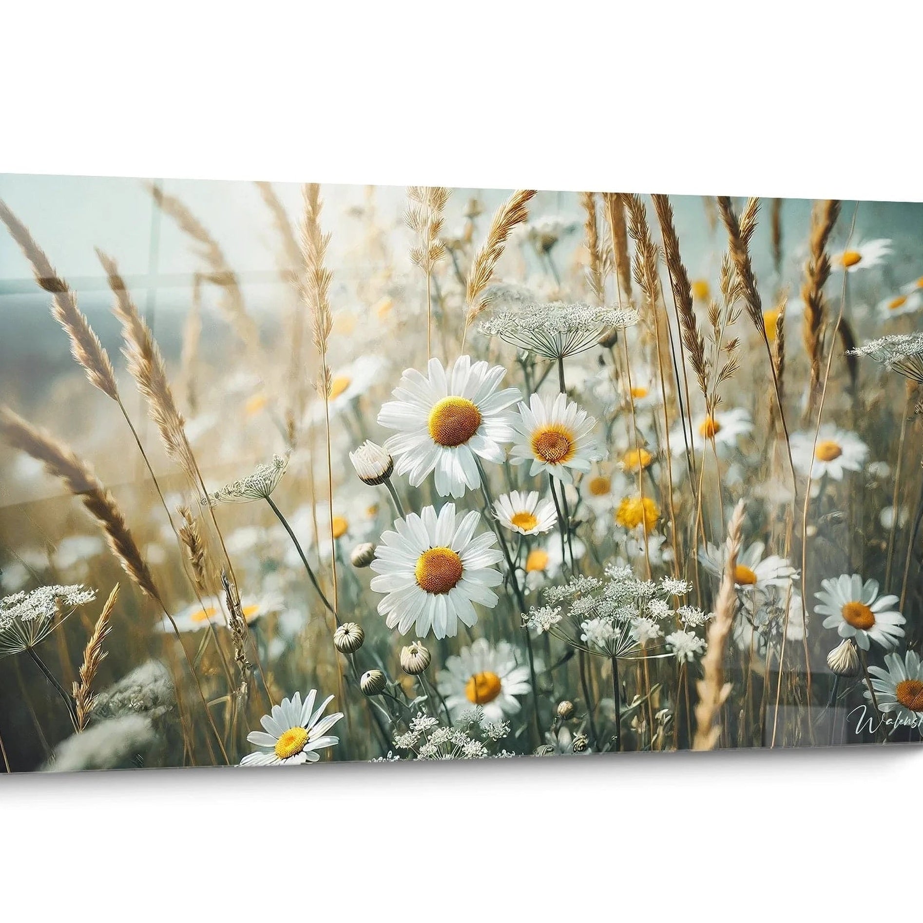 Wandbild Konferenzraum Blume