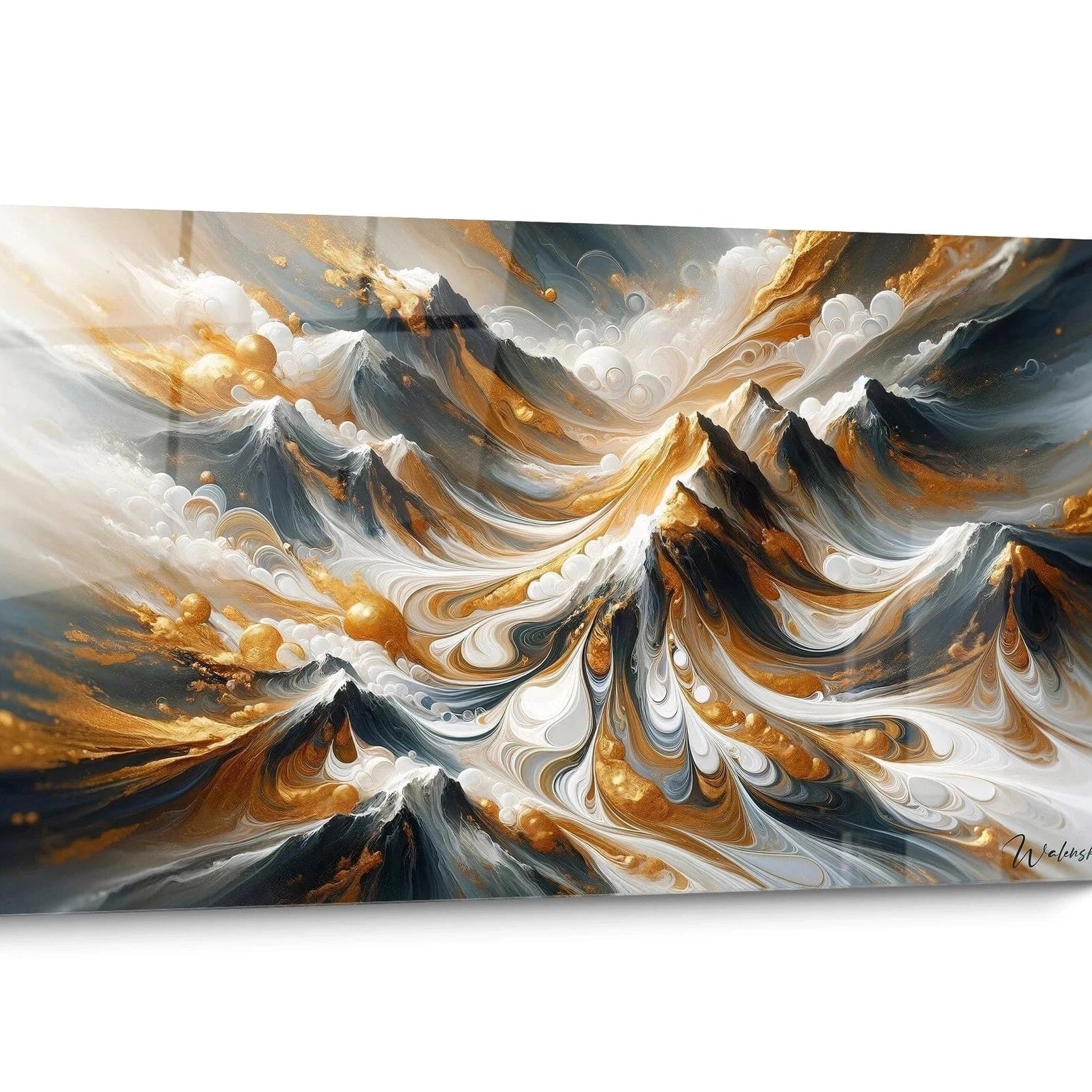 Tableau salle de réunion Abstrait