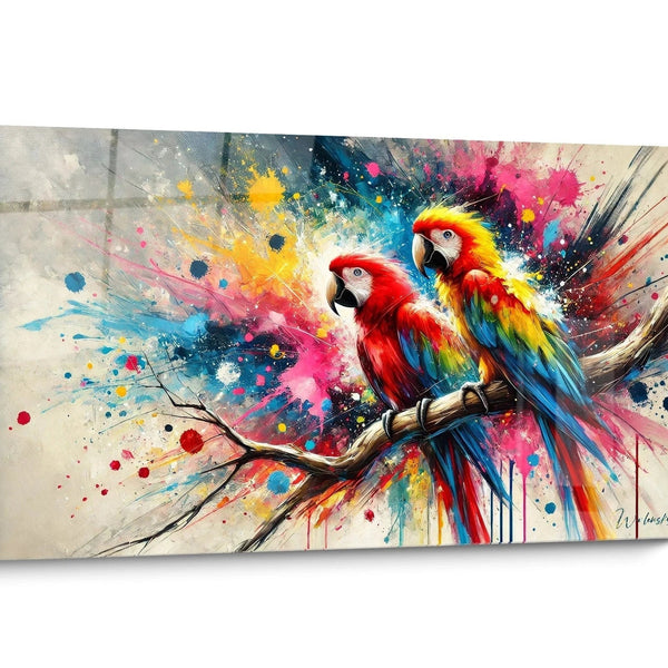 Tableau Animaux Exotiques Multicolore