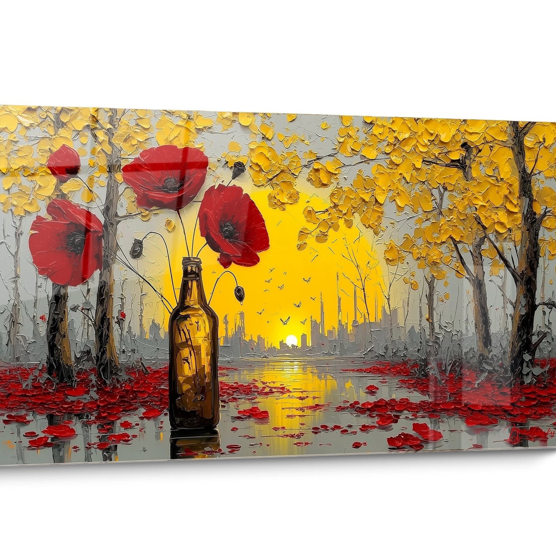 Tableau Coquelicot Vintage
