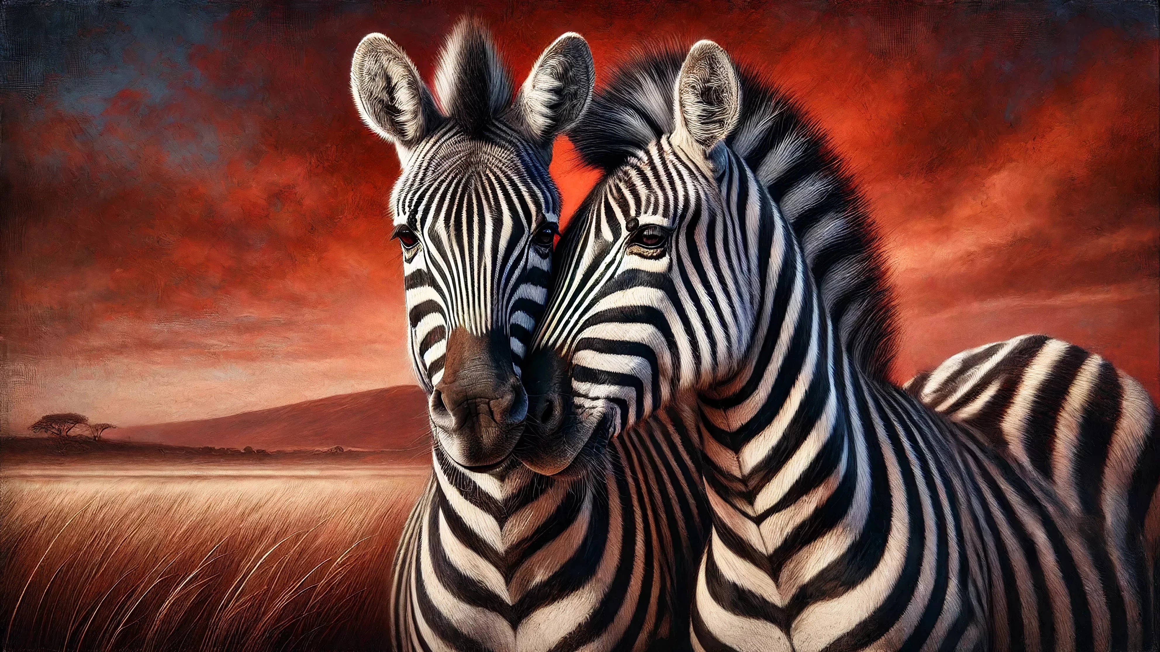 tableau zebre collection