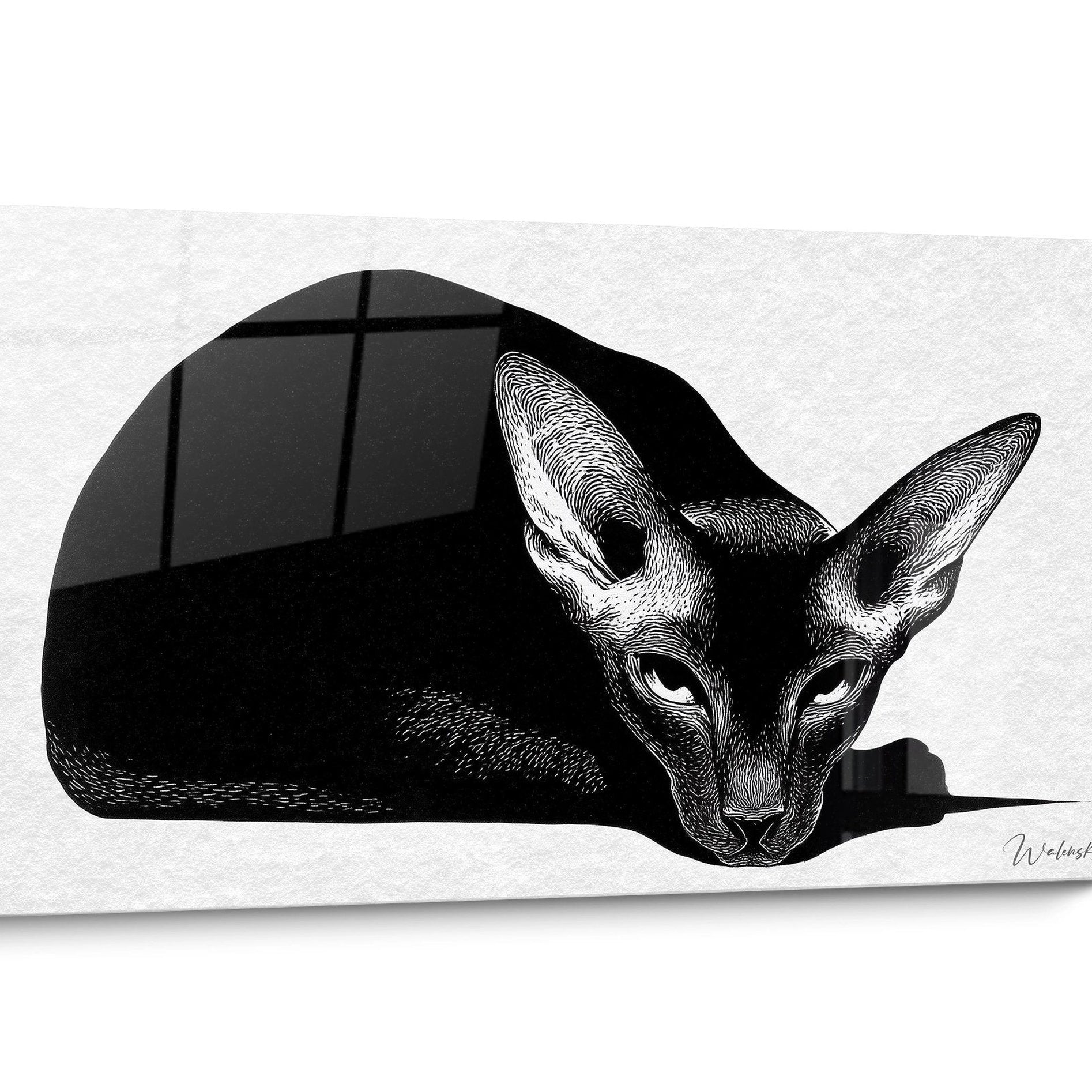 Quadro gatto Oriental Shorthair