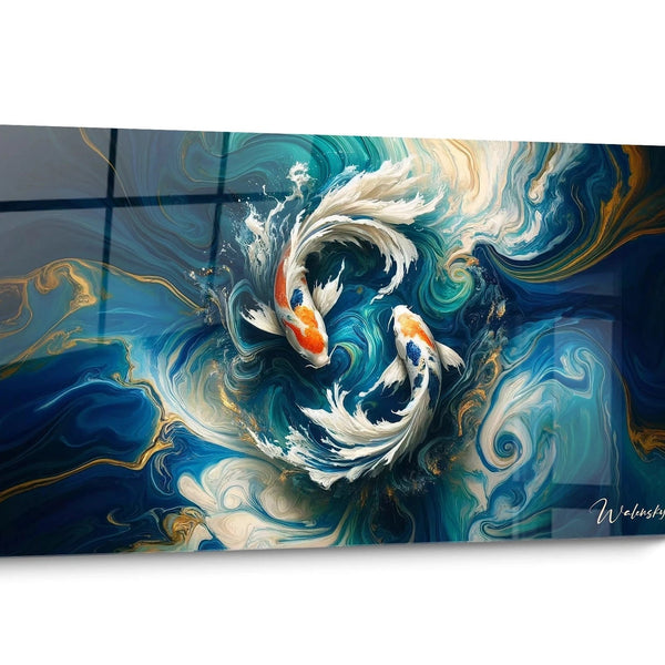 Golden Clinic Wall Art