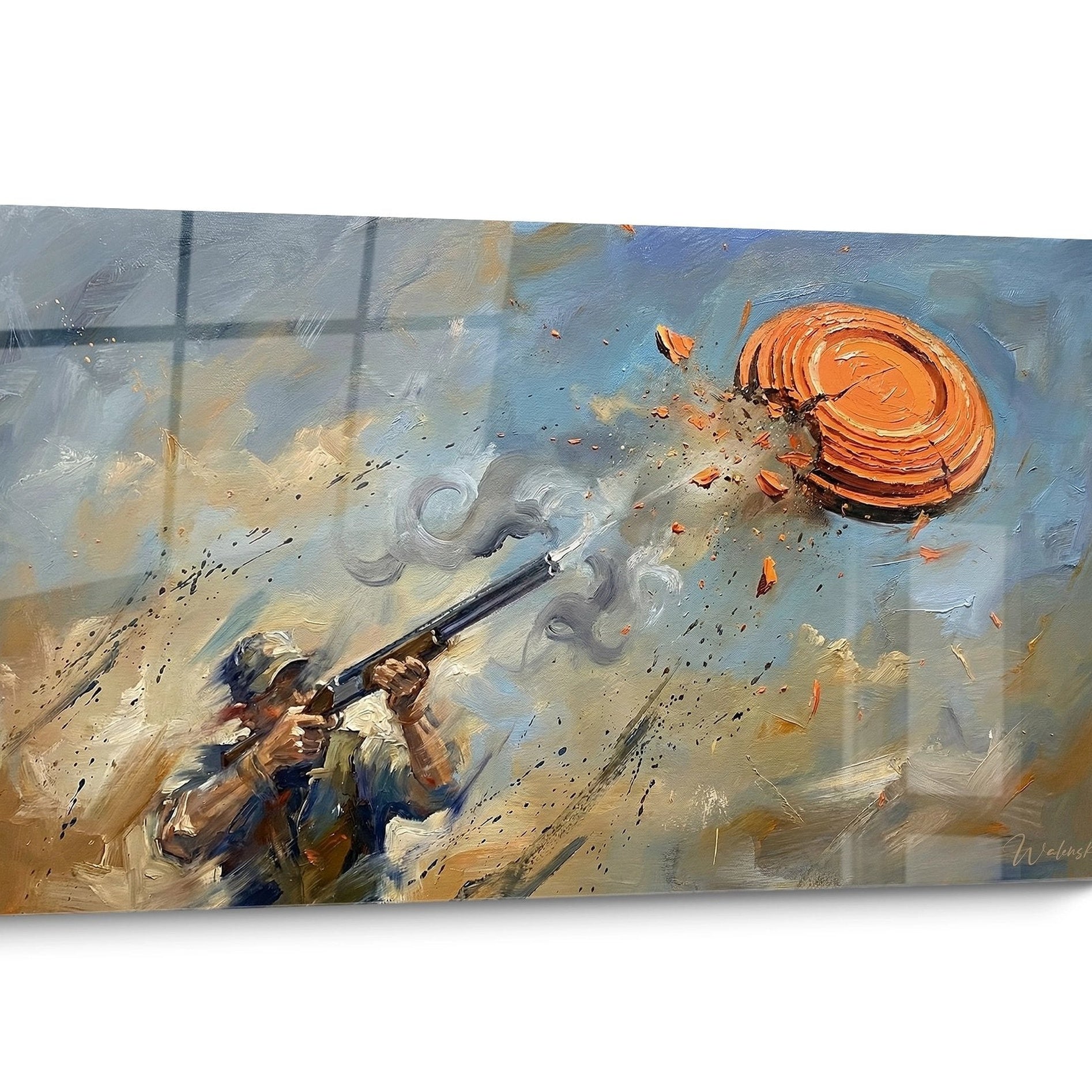 Tableau Tir Ball-Trap