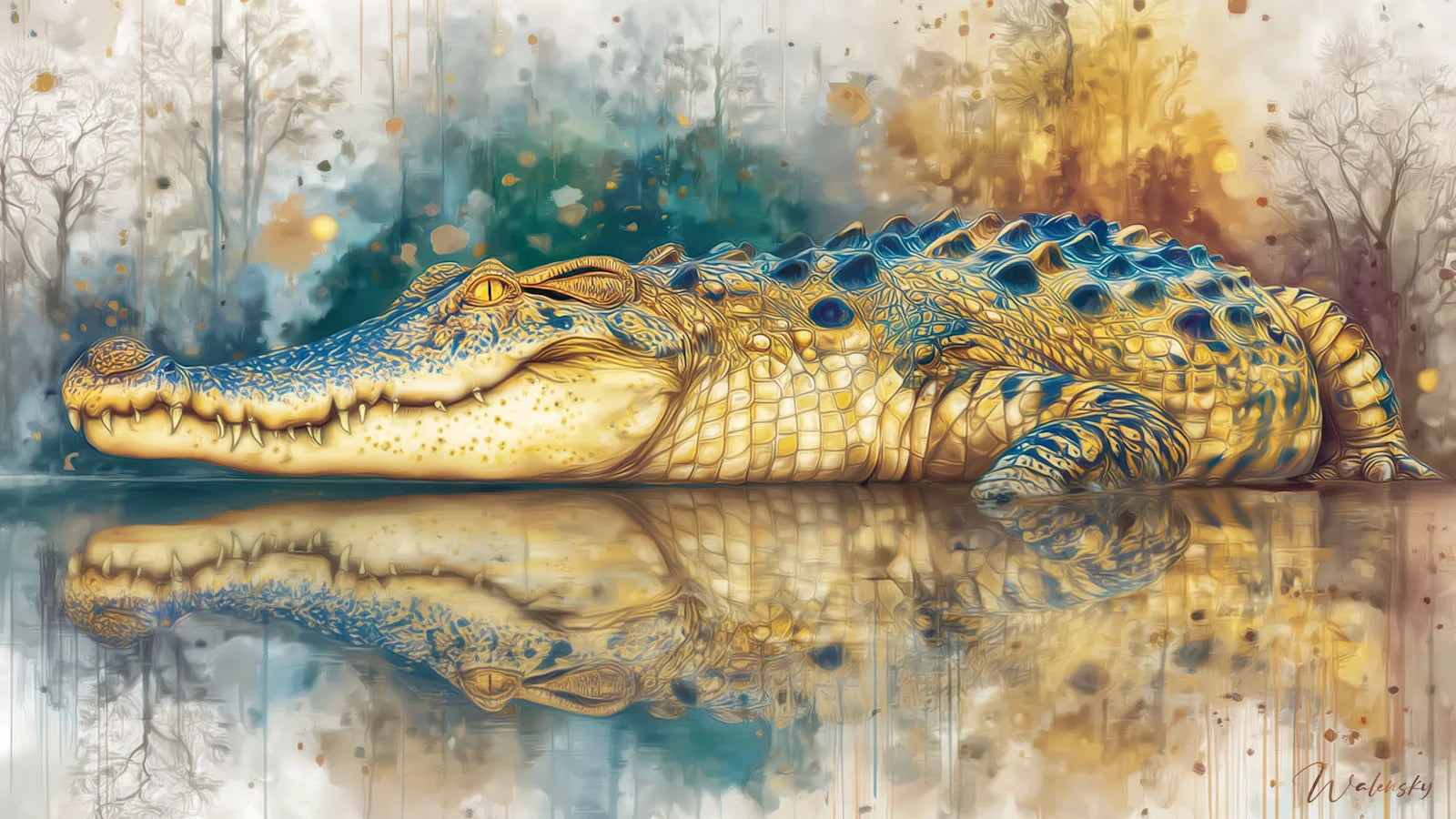 Tableau Kaprosuchus