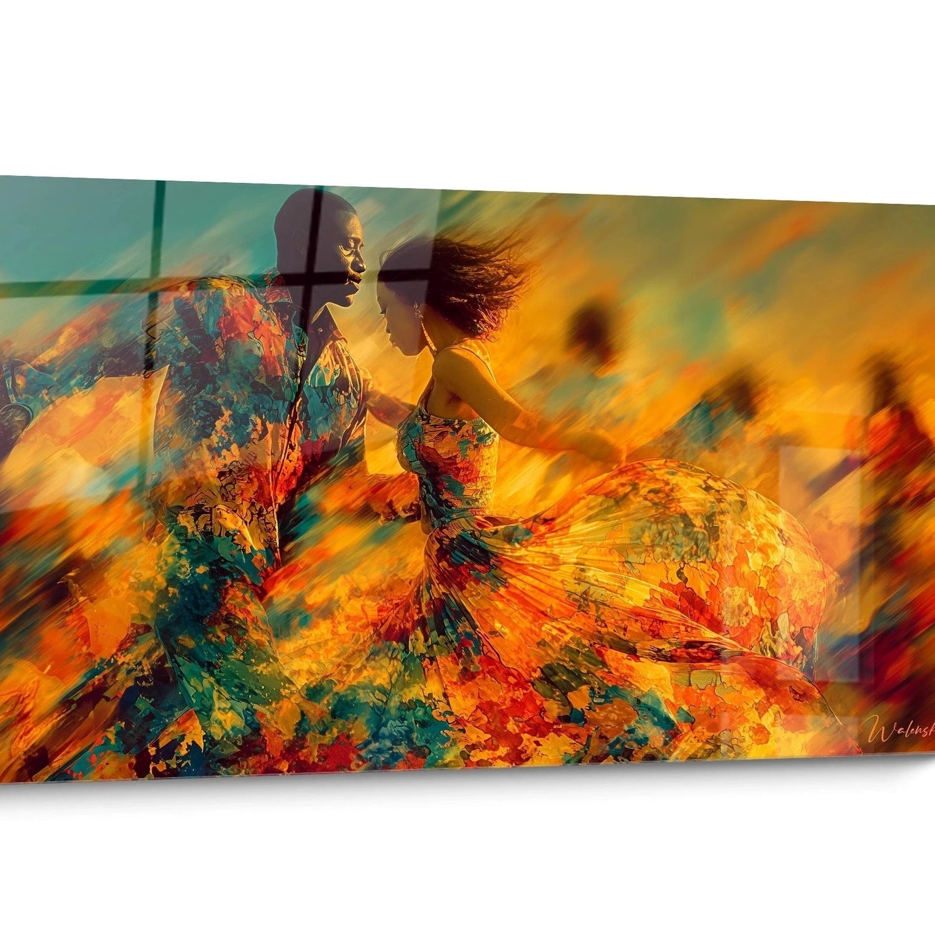 Modern African Dance Wall Art
