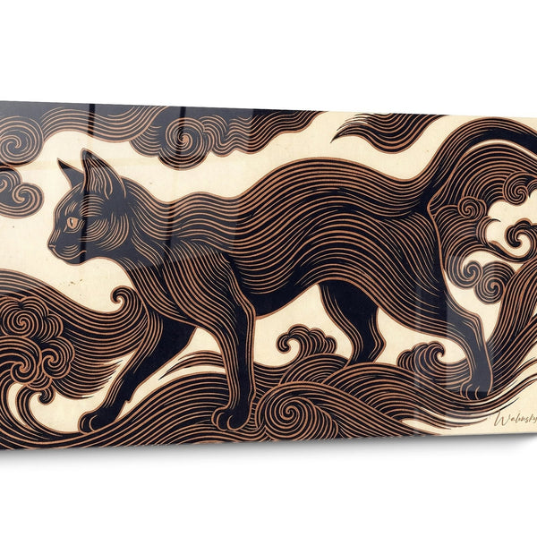 Tableau chat Bombay Silhouette