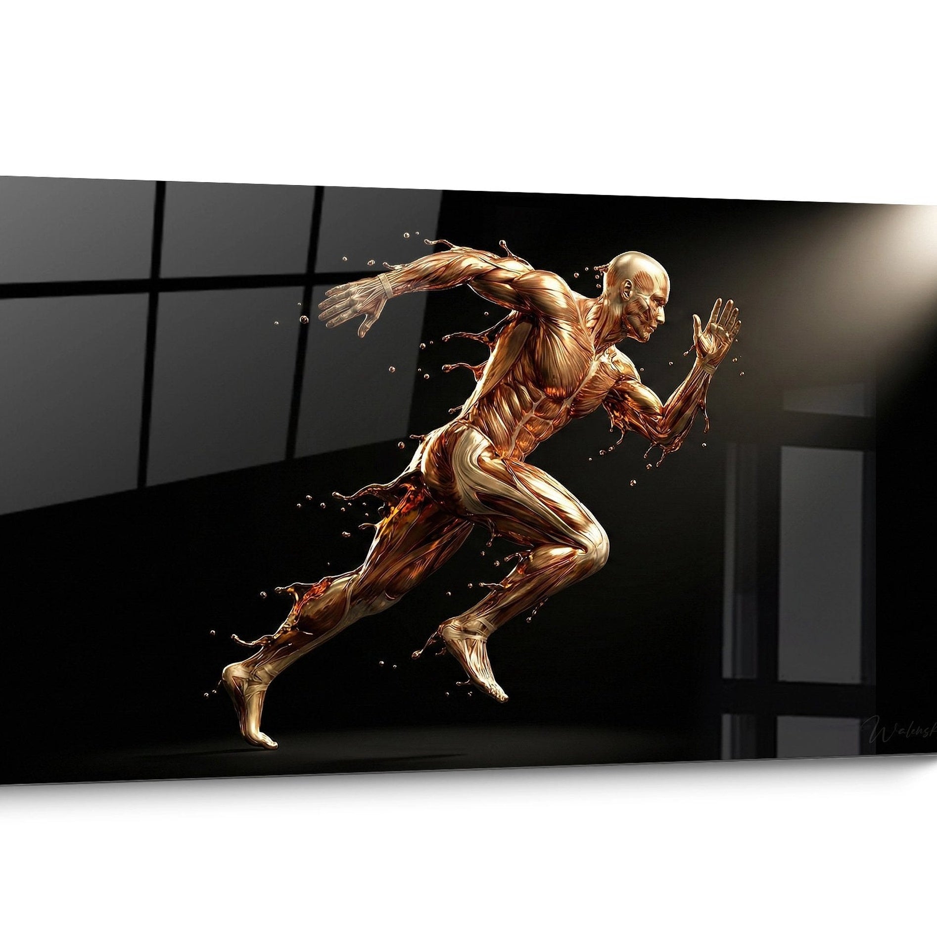 Athletics Bronze Wall Art