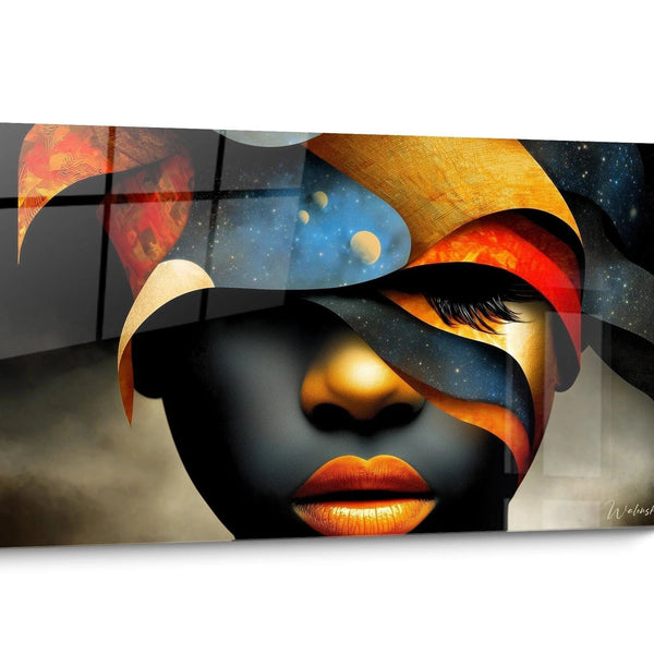 African Tribal Art Wall Panel