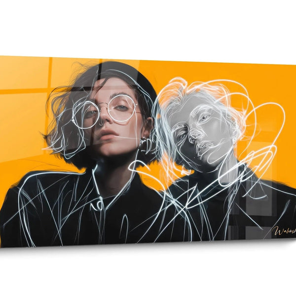 Minimalist Fashion Illustration Wall Art