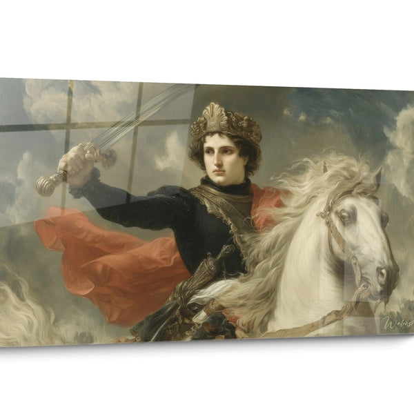 Tableau Néo-classique Rouge