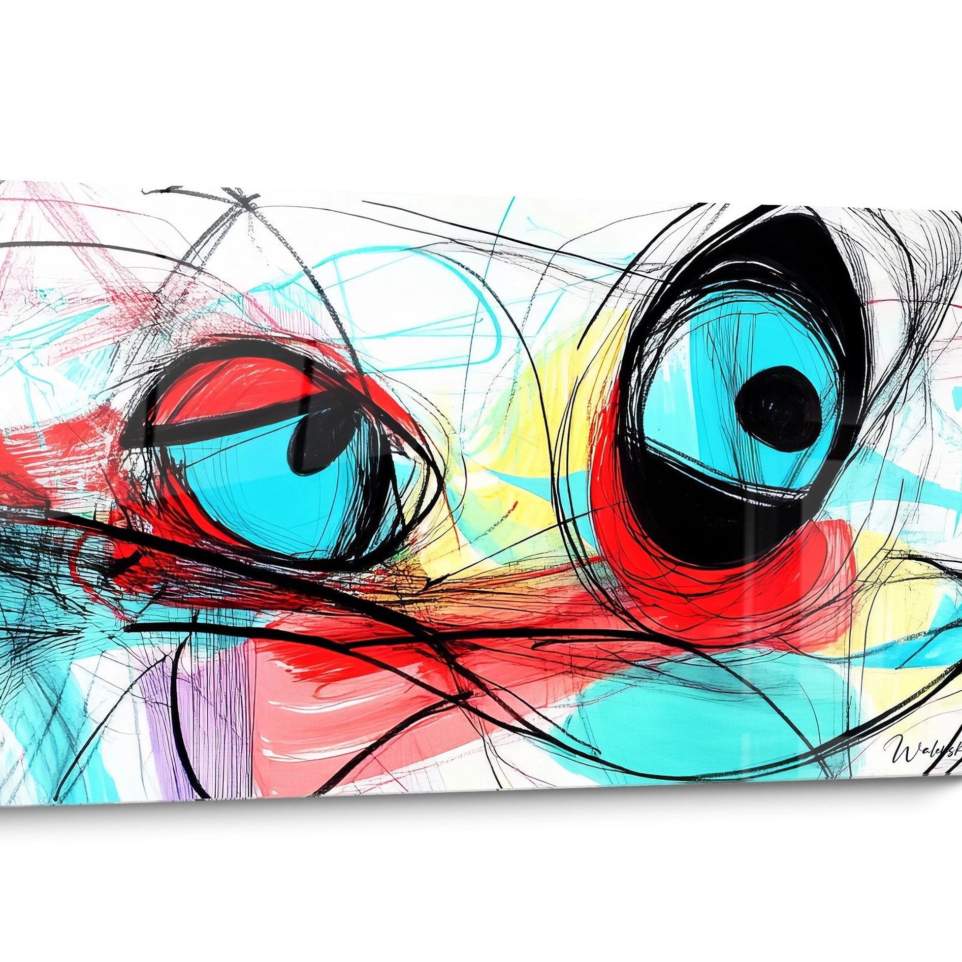 Expressionist drawing artwork