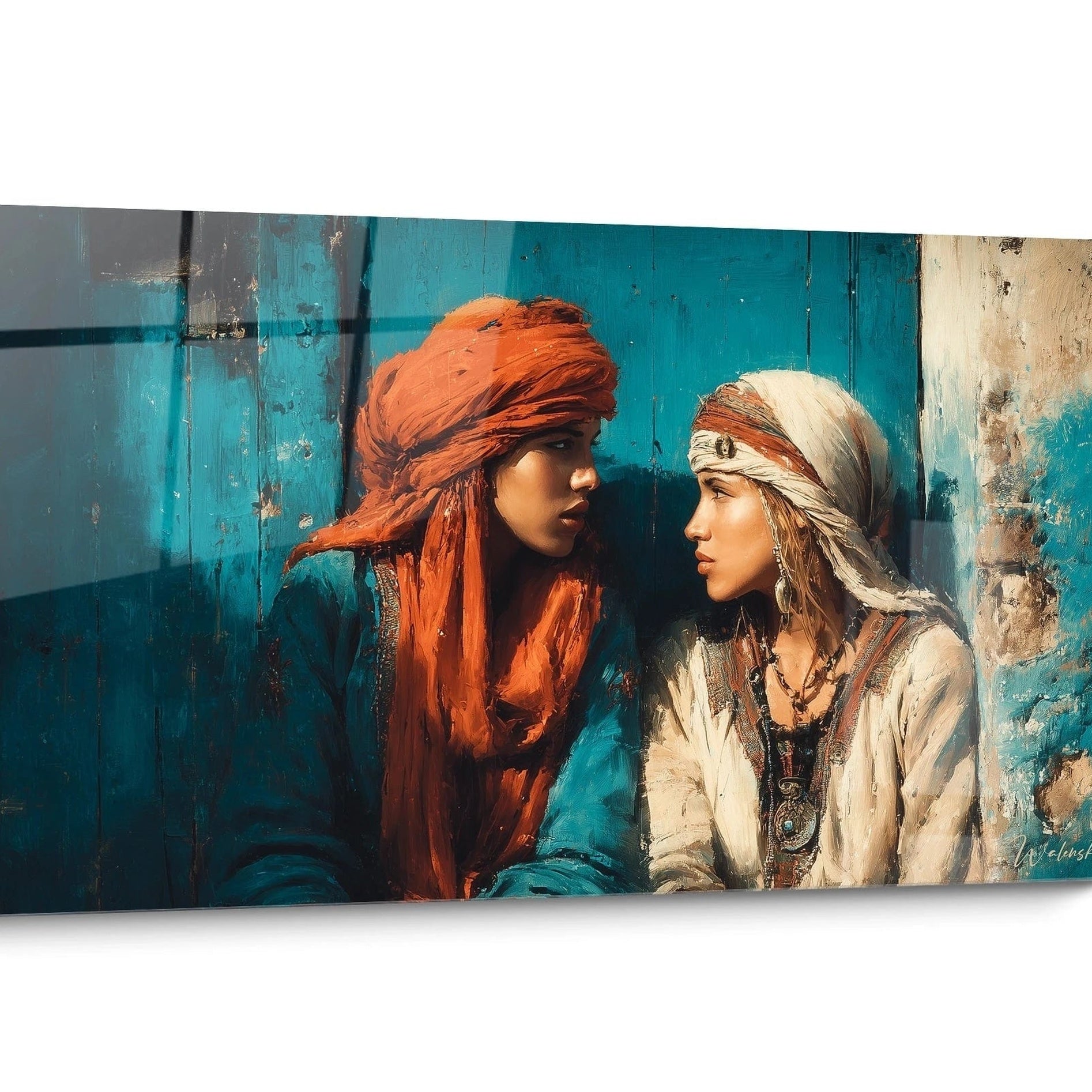 Tableau orientalisme Portrait