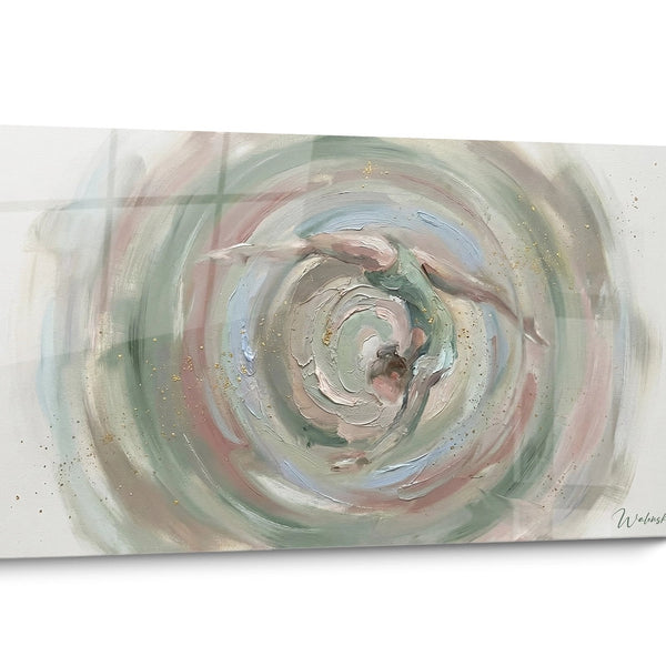 Tableau Gymnastique Abstrait
