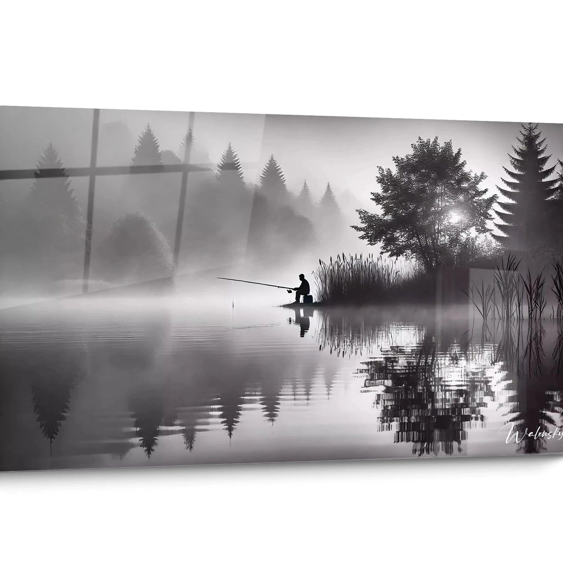 Tableau pour salle de bain Noir et Blanc