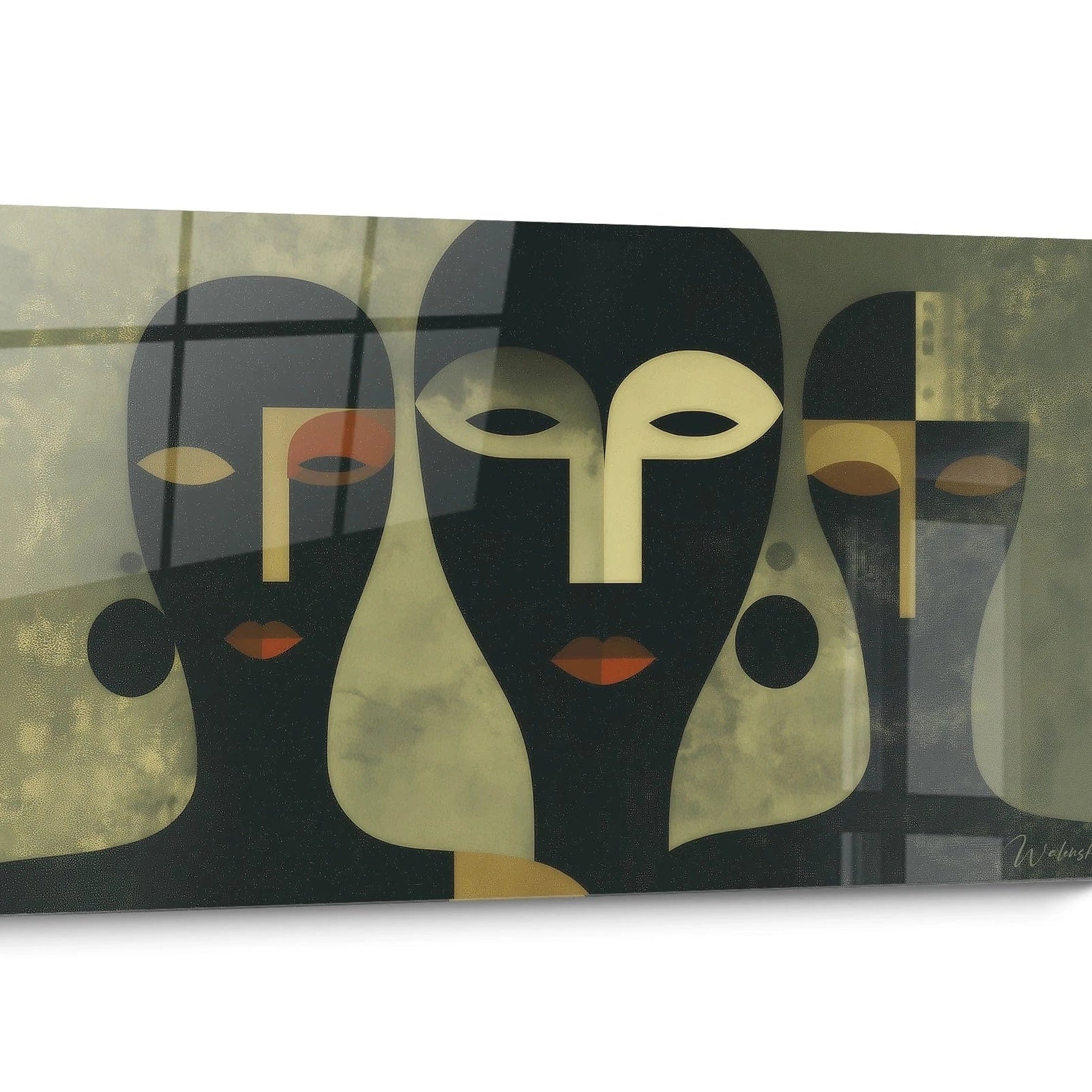 Tableau Art tribal africain Abstrait