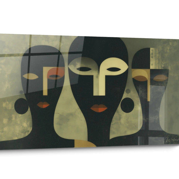 Quadro Arte Tribale Africana Astratta