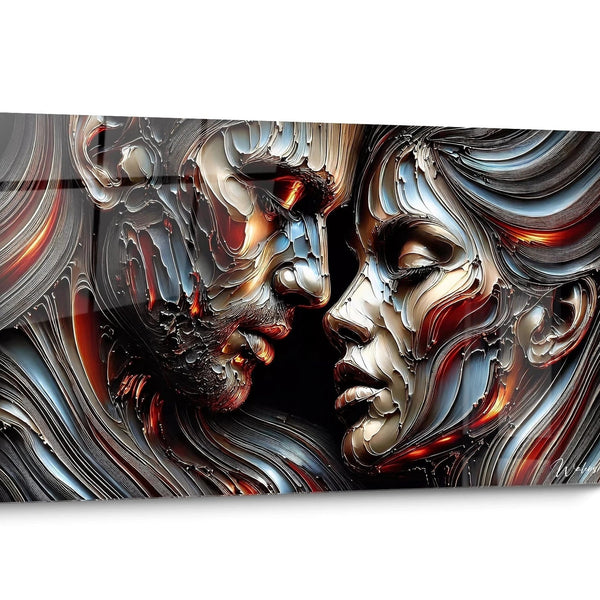 Tableau Amour Abstrait