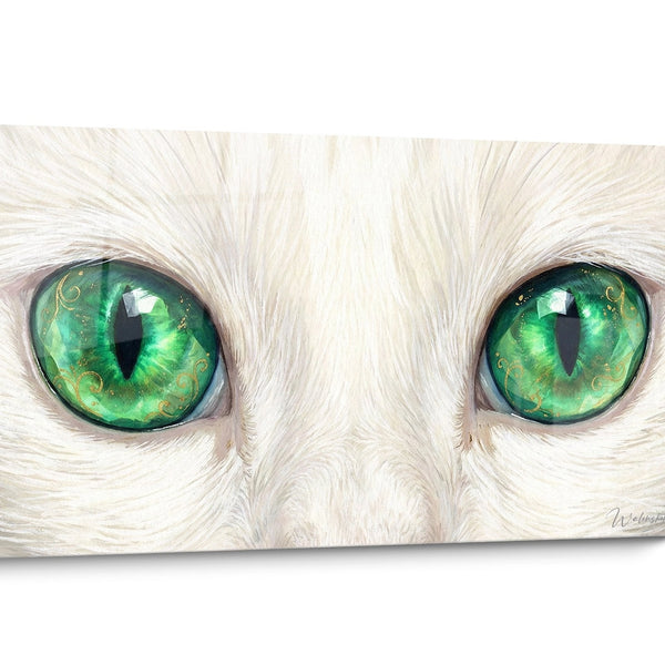 Khao Manee Cat Portrait Wall Art