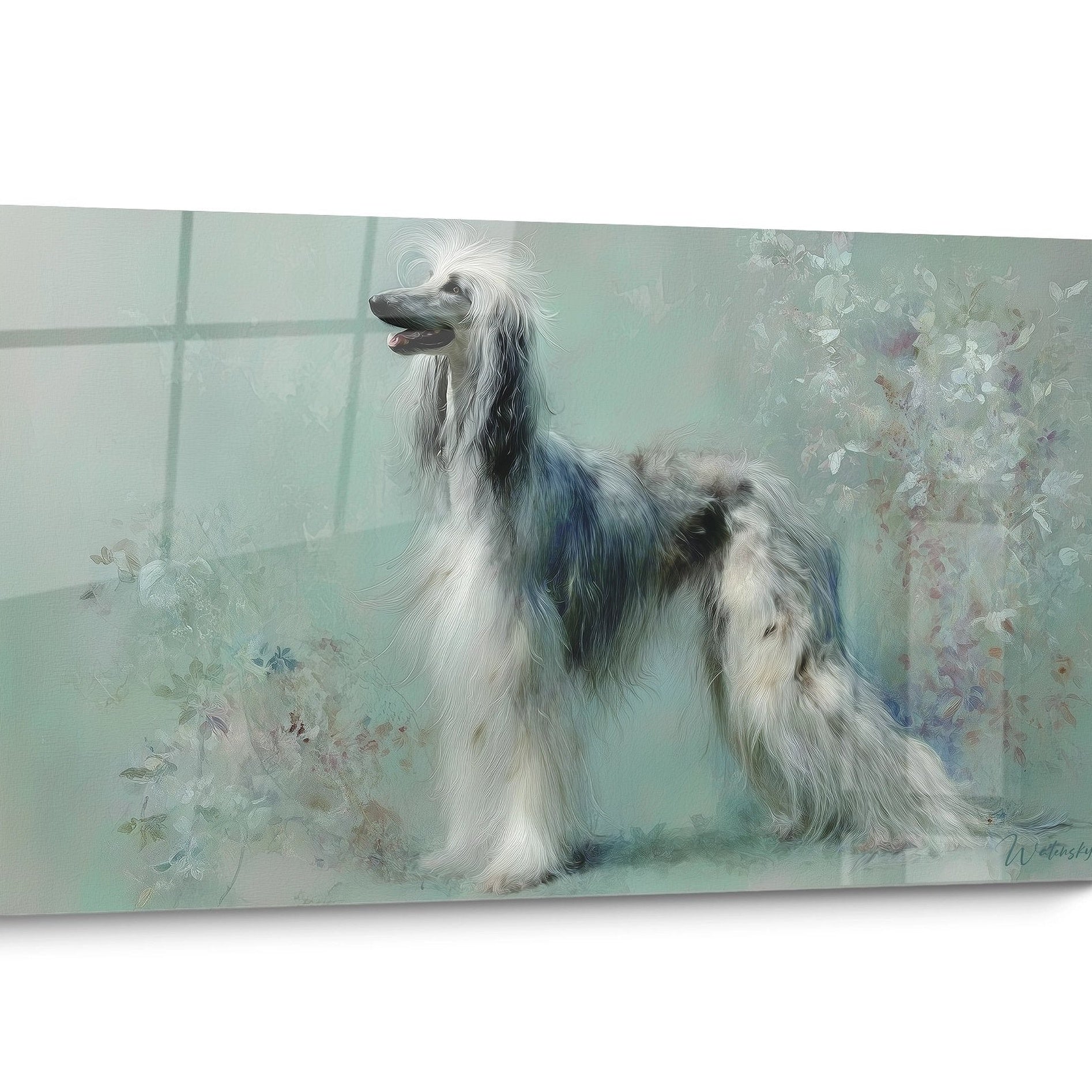 Tableau Levrier Afghan