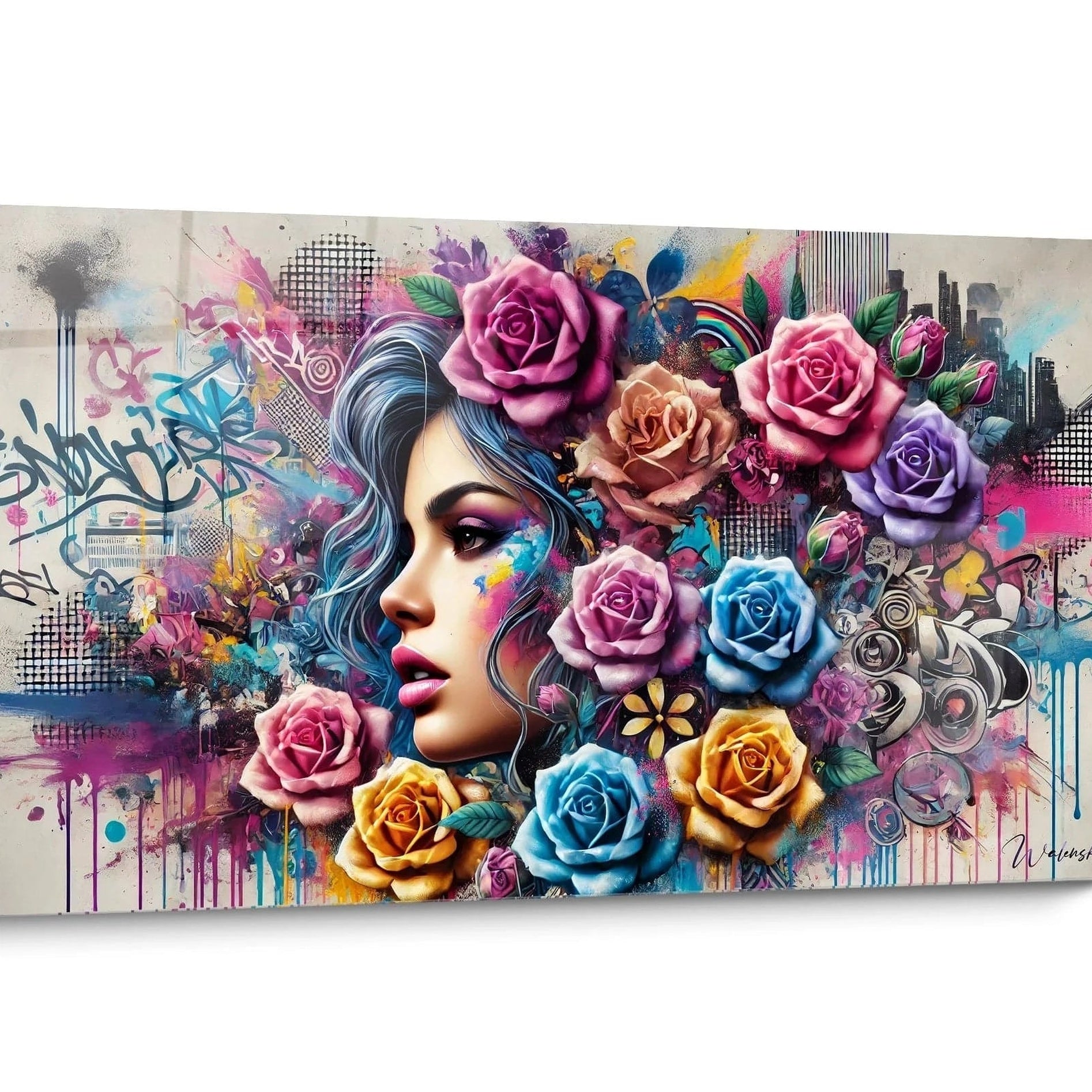 Diverse Street Art Wall Art