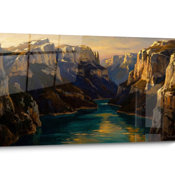 Verdon Gorges Sunset Wall Art