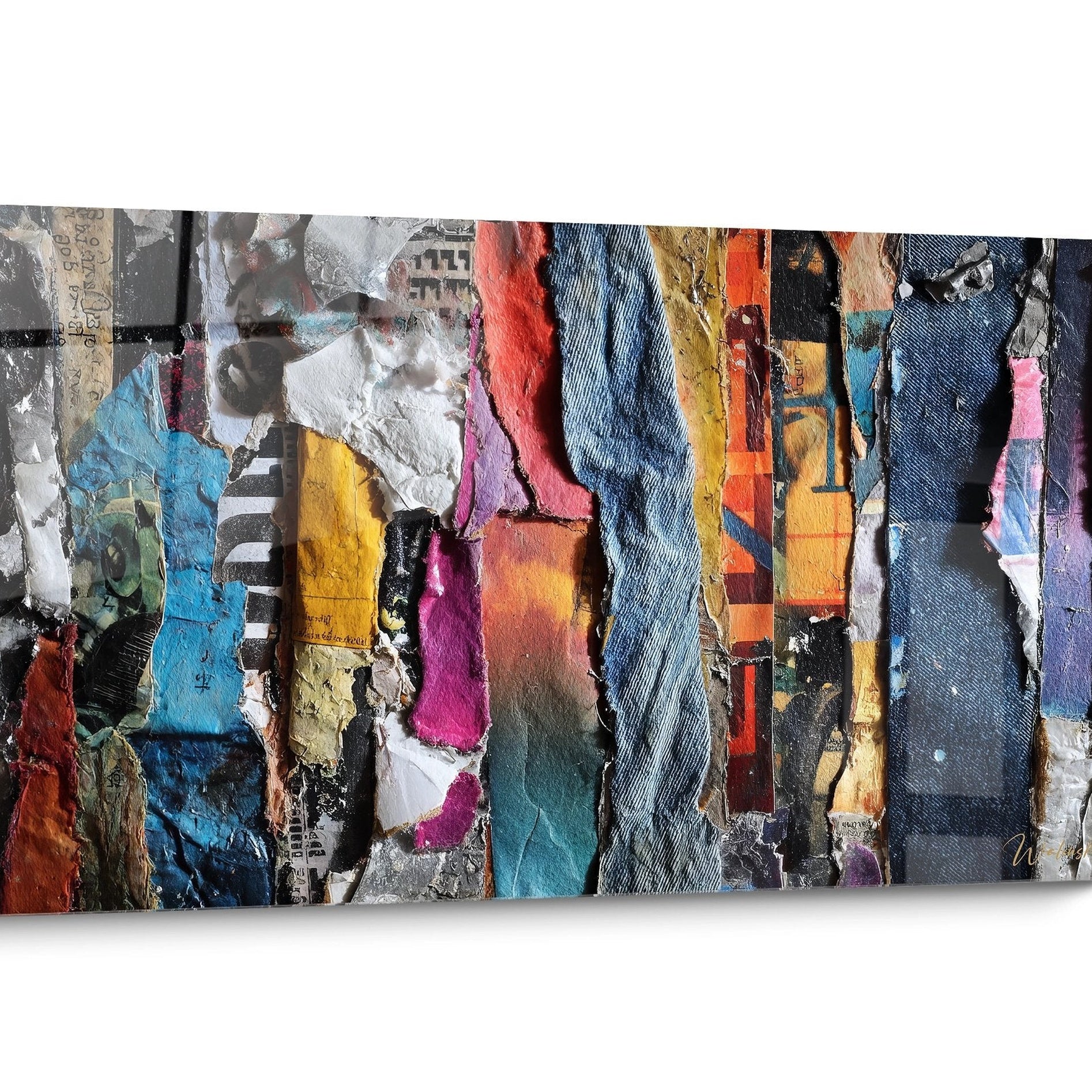 Street Art Collage Wall Art