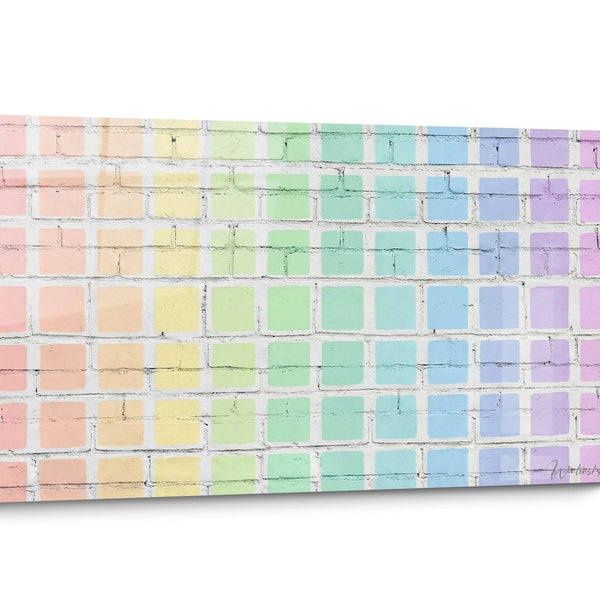 Tableau Street art géométrique