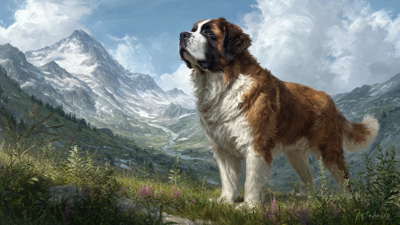 Saint Bernard Wall Art