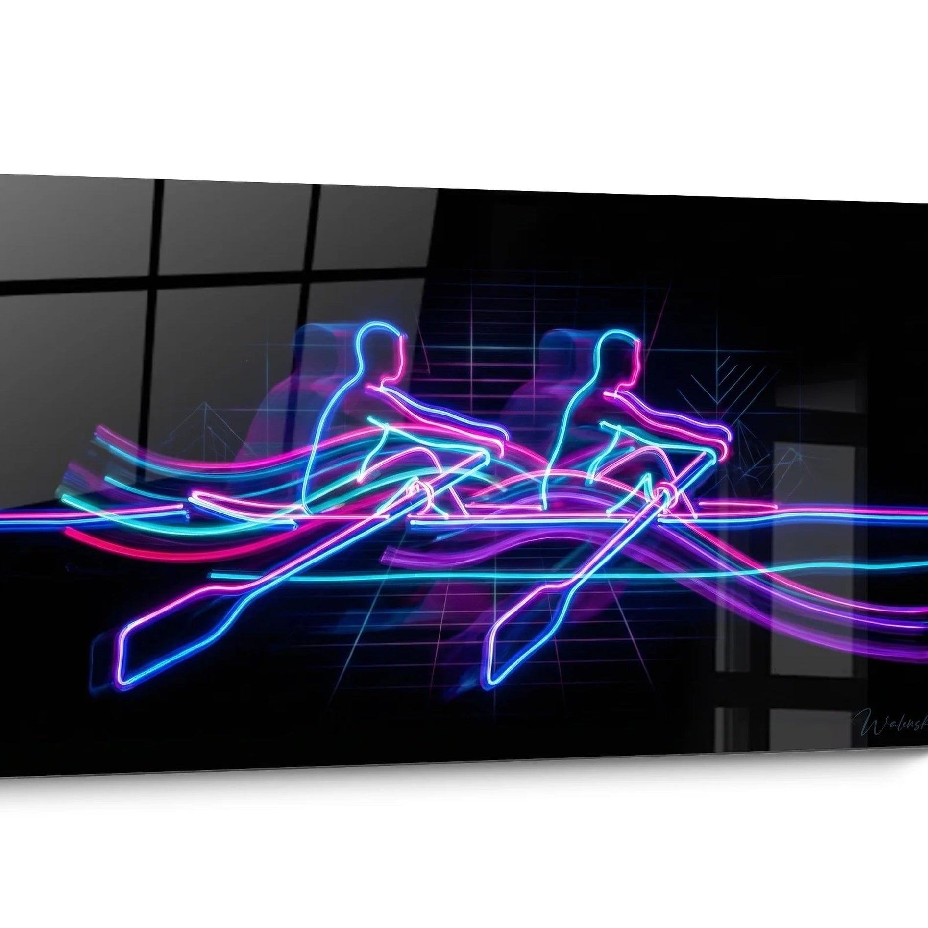 Modern Rowing Wall Art