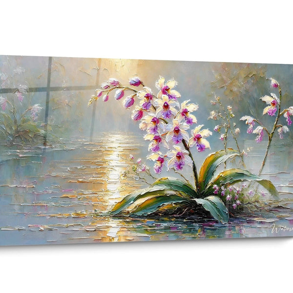 Tableau pour centre de bien être Orchidée