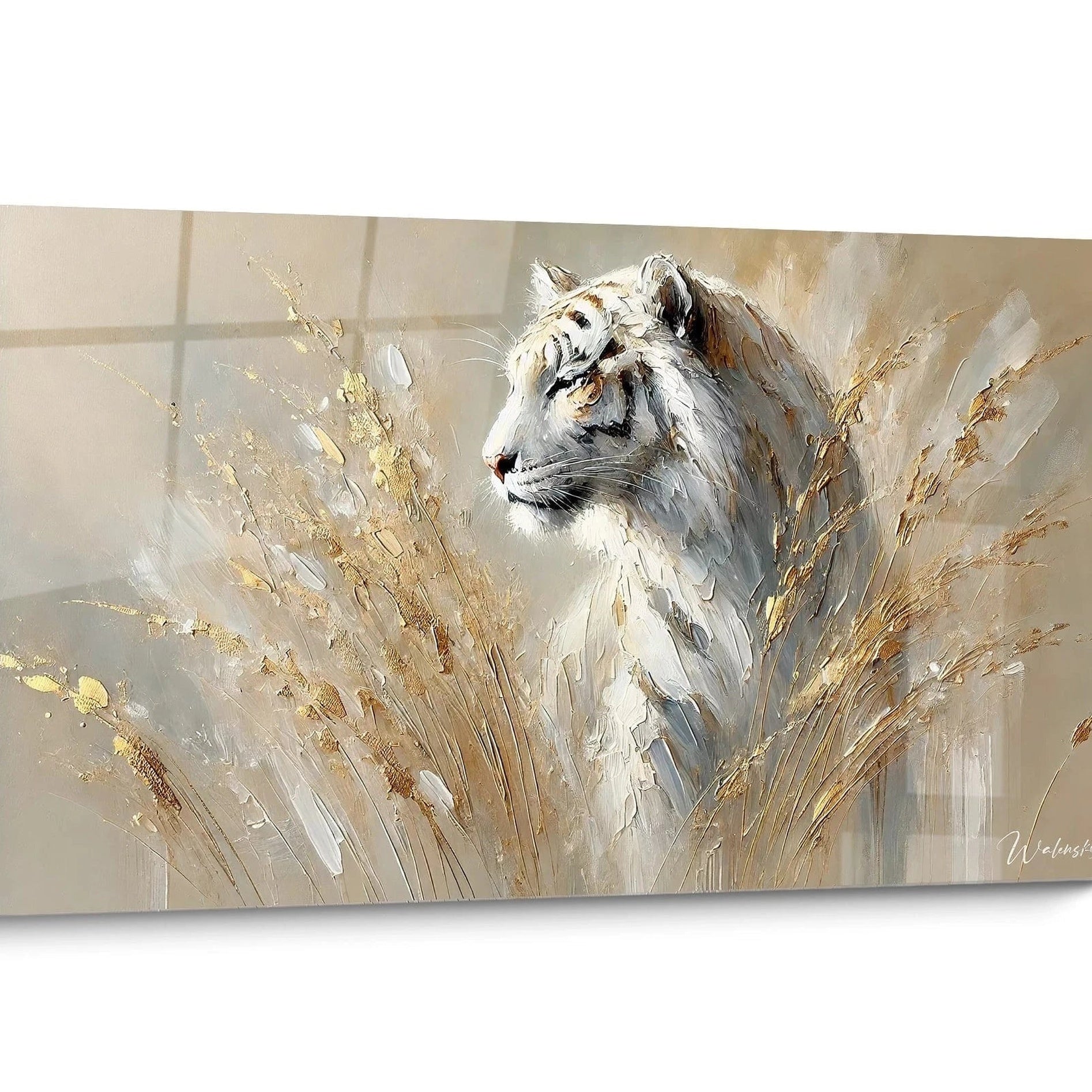 Tableau Tigre Doré