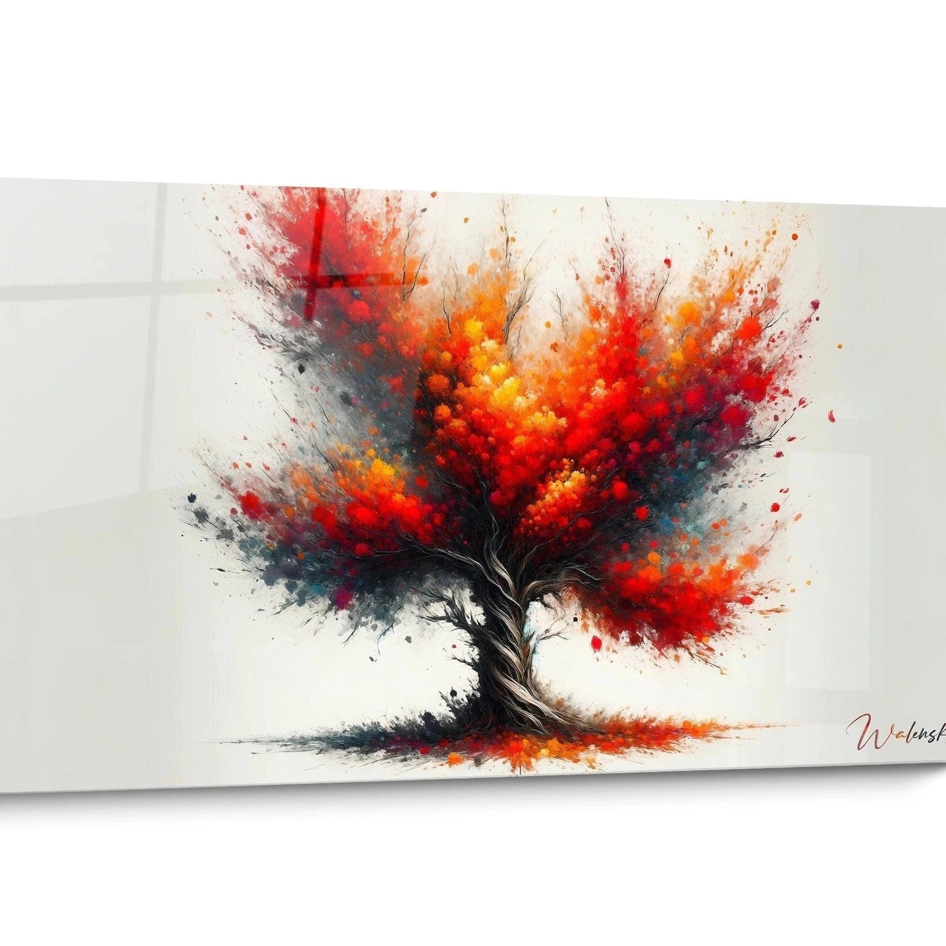 Tableau Arbre Pop Art