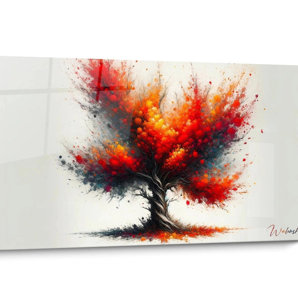 Tableau Arbre Pop Art