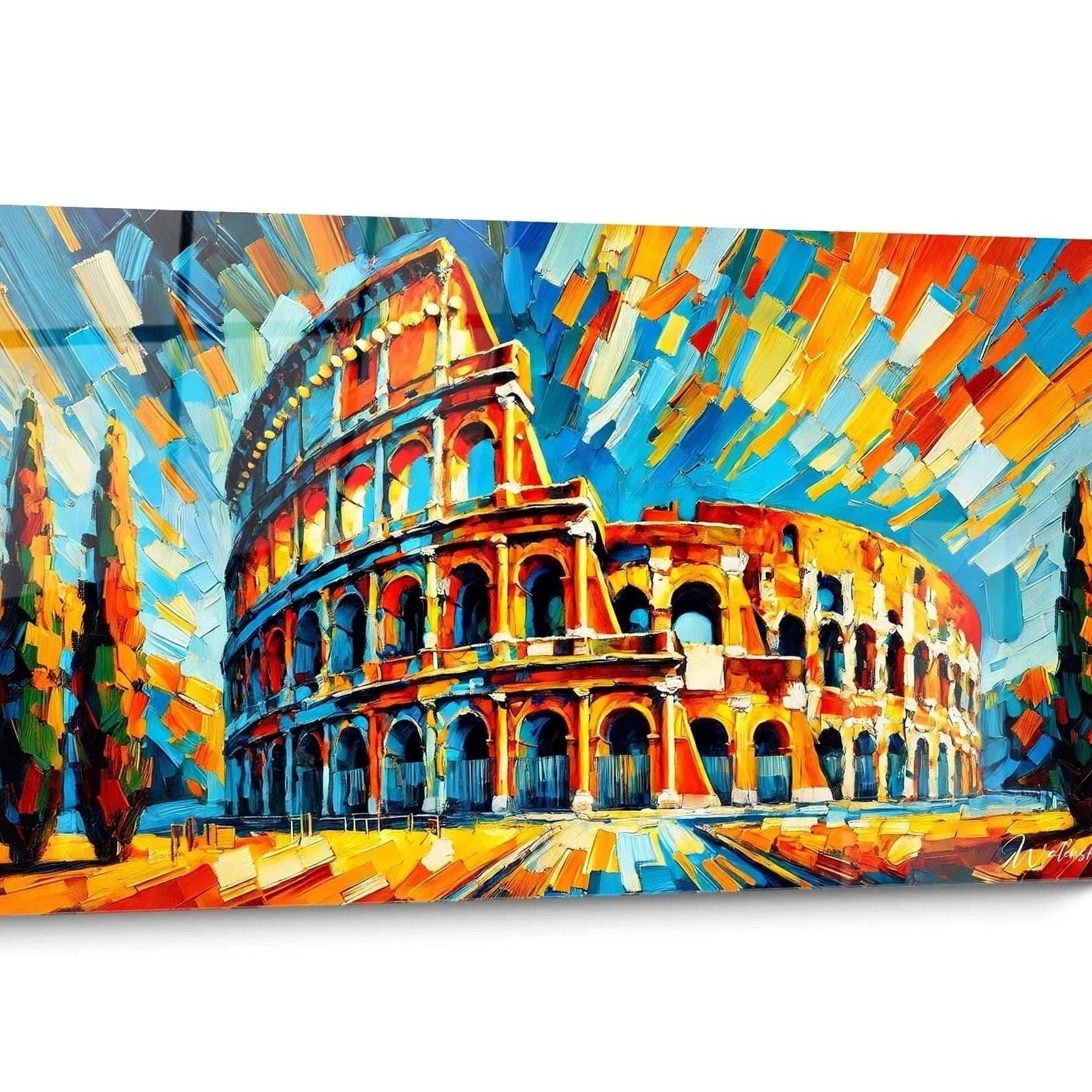 Abstract Fauvism Wall Art