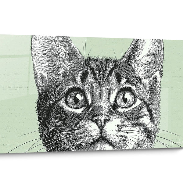 Tableau chat Sokoke Portrait