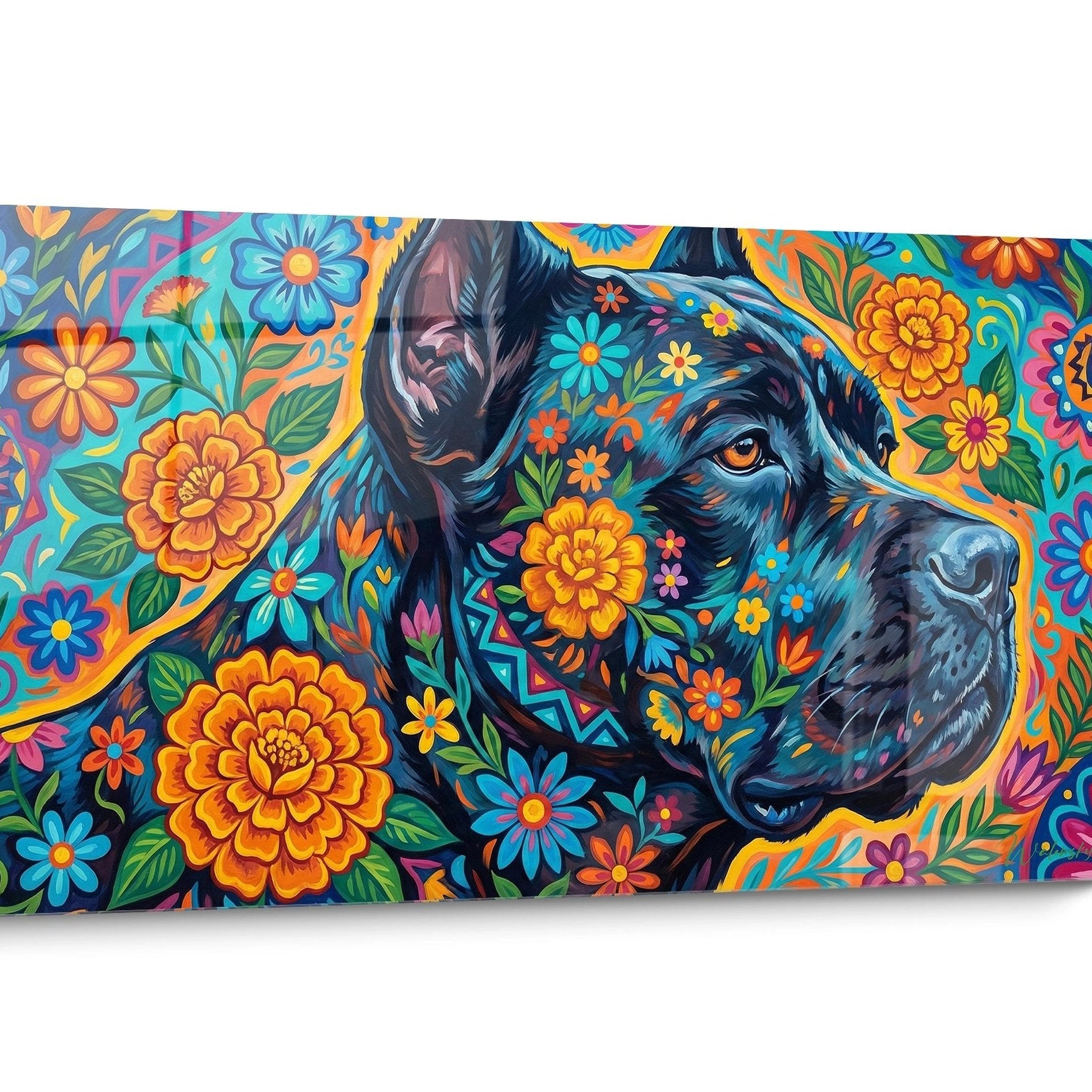 Tableau chien Cane Corso Moderne