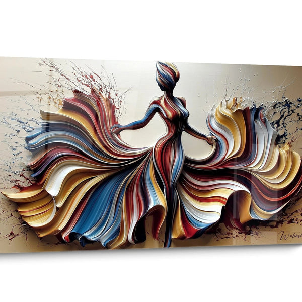 Tableau Haute couture Bleu