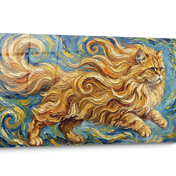 Tableau chat Persan Dore