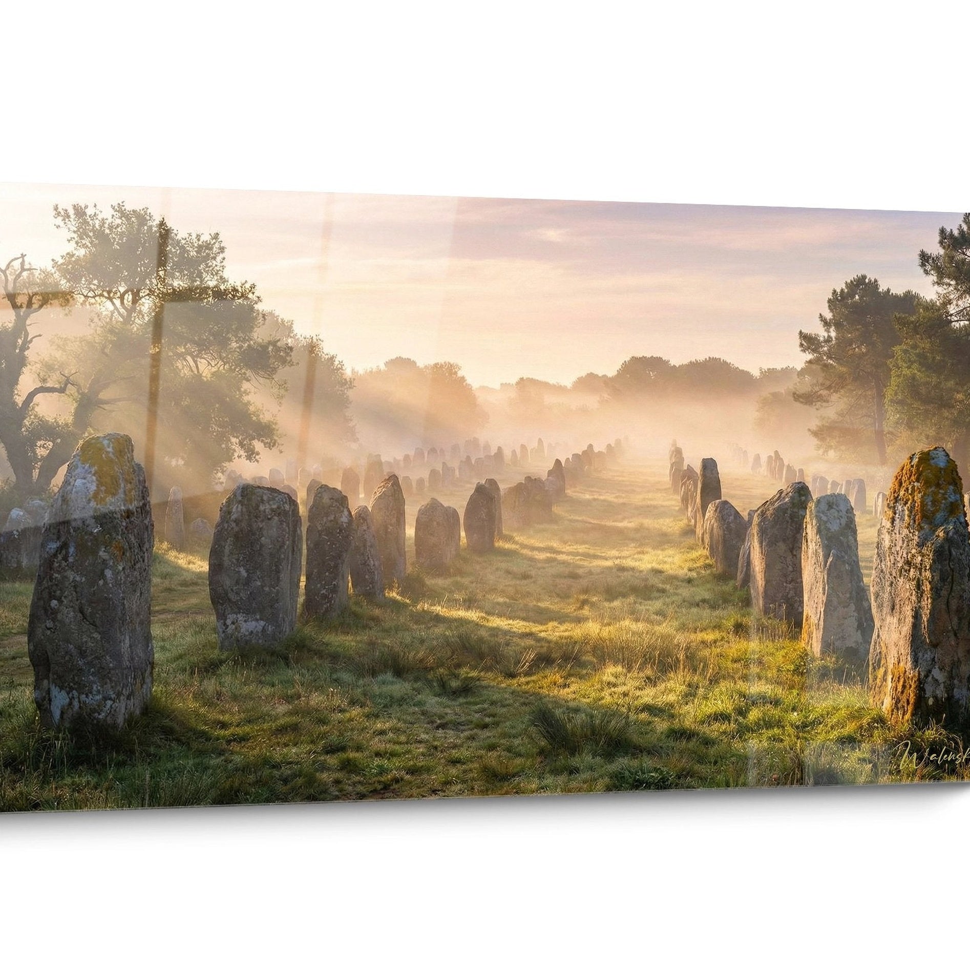 Rectangular format wall art