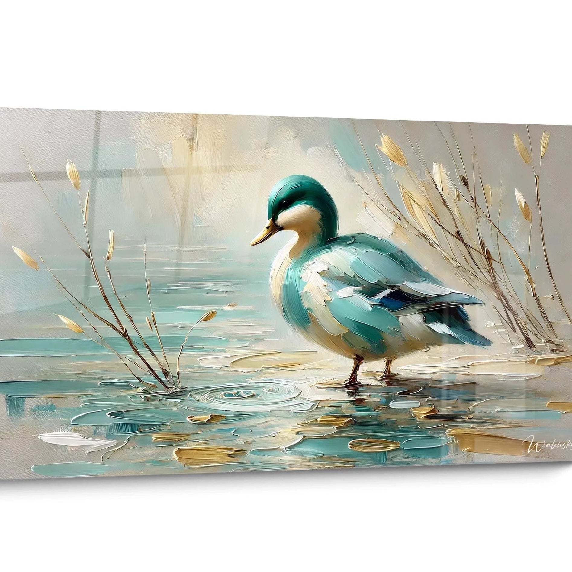 Tableau Animaux Aquarelle Moderne
