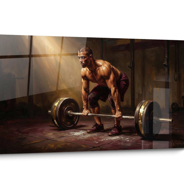 Quadro Crossfit Dorato