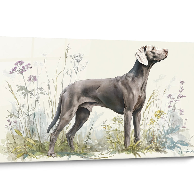 Weimaraner Gemälde