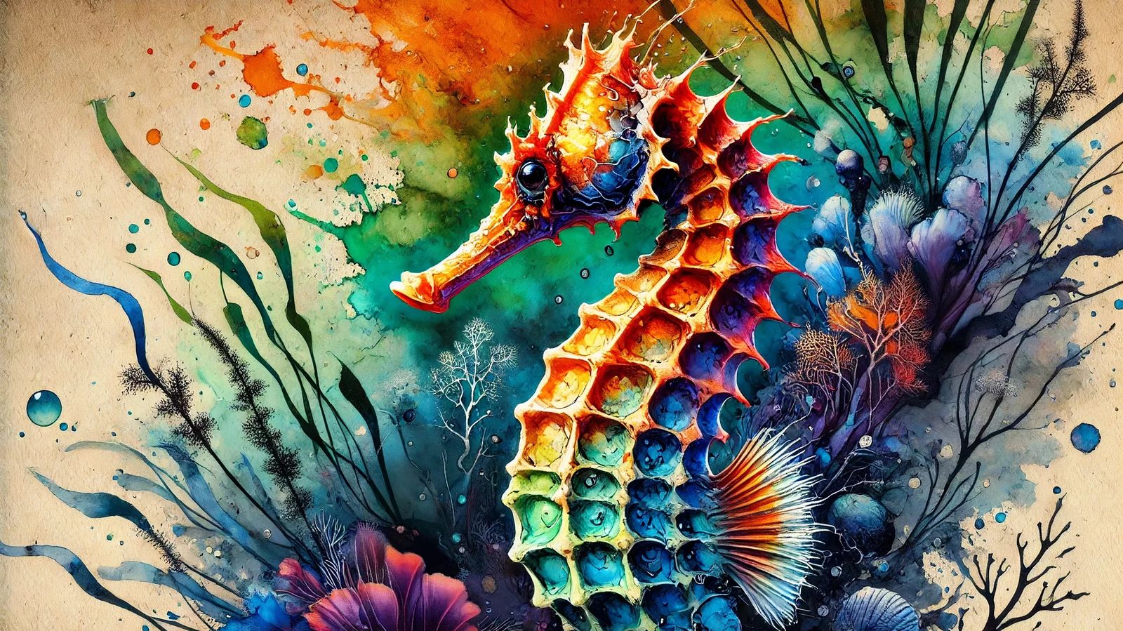 tableau hippocampe collection