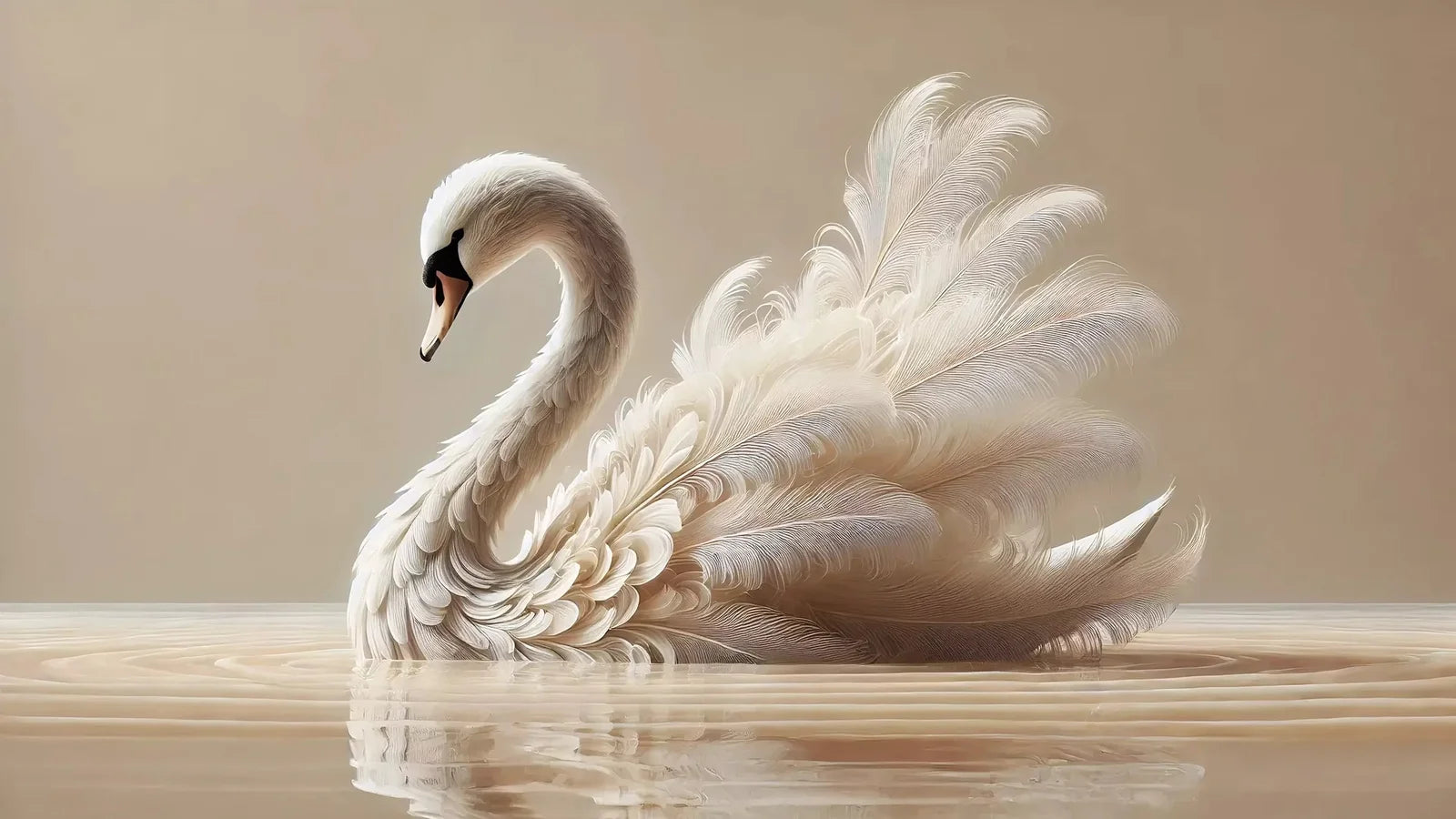 Tableau toile abstraite beige, une œuvre apaisante aux tons naturels pour une décoration élégante et intemporelle.