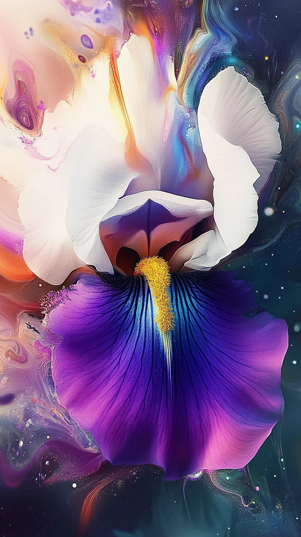 Quadro fiore di Iris