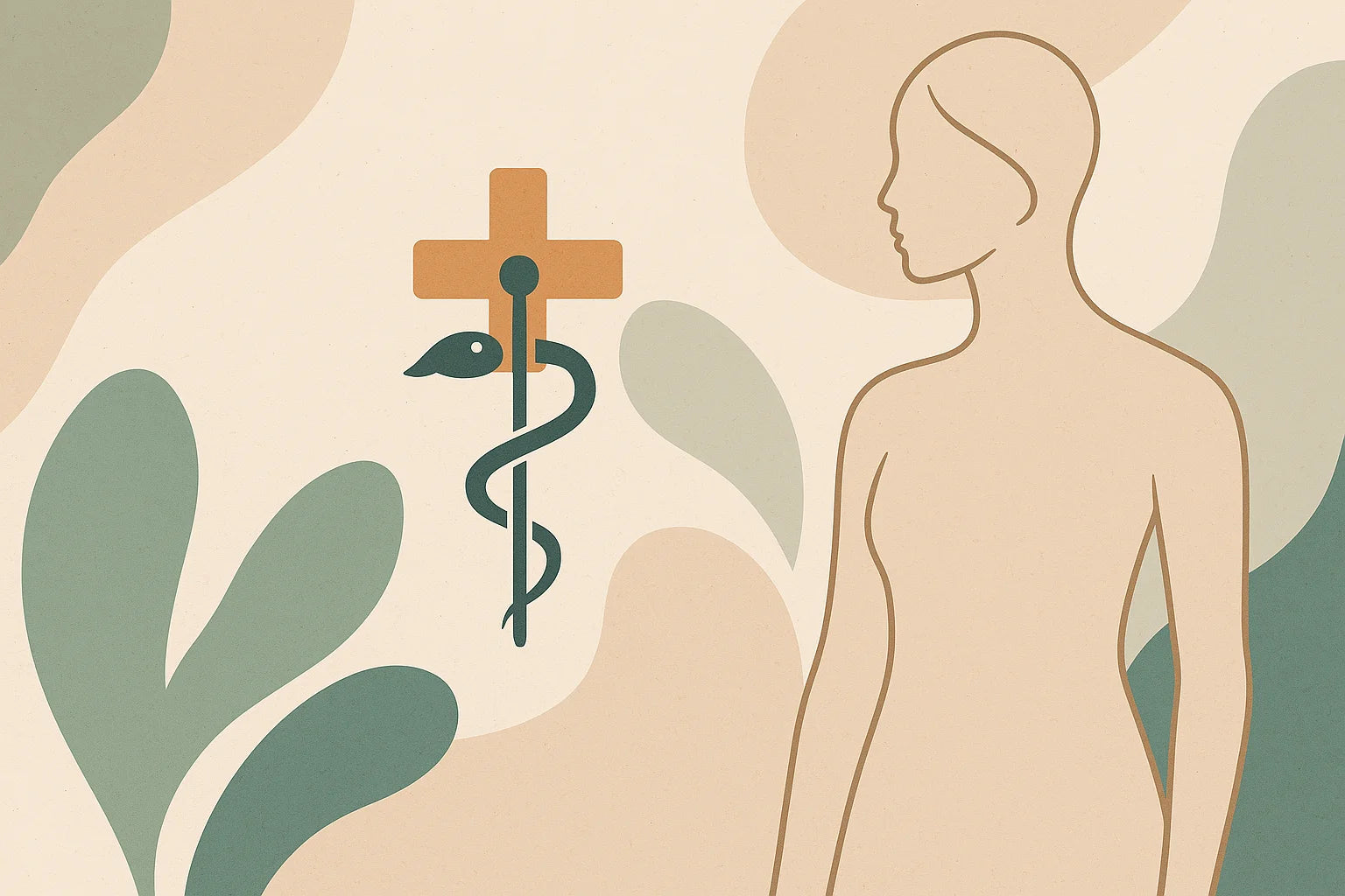 Tableau pour clinique aux couleurs apaisantes et au design épuré, création artistique conçue pour apporter sérénité et bien-être dans les espaces de santé et cabinets médicaux.