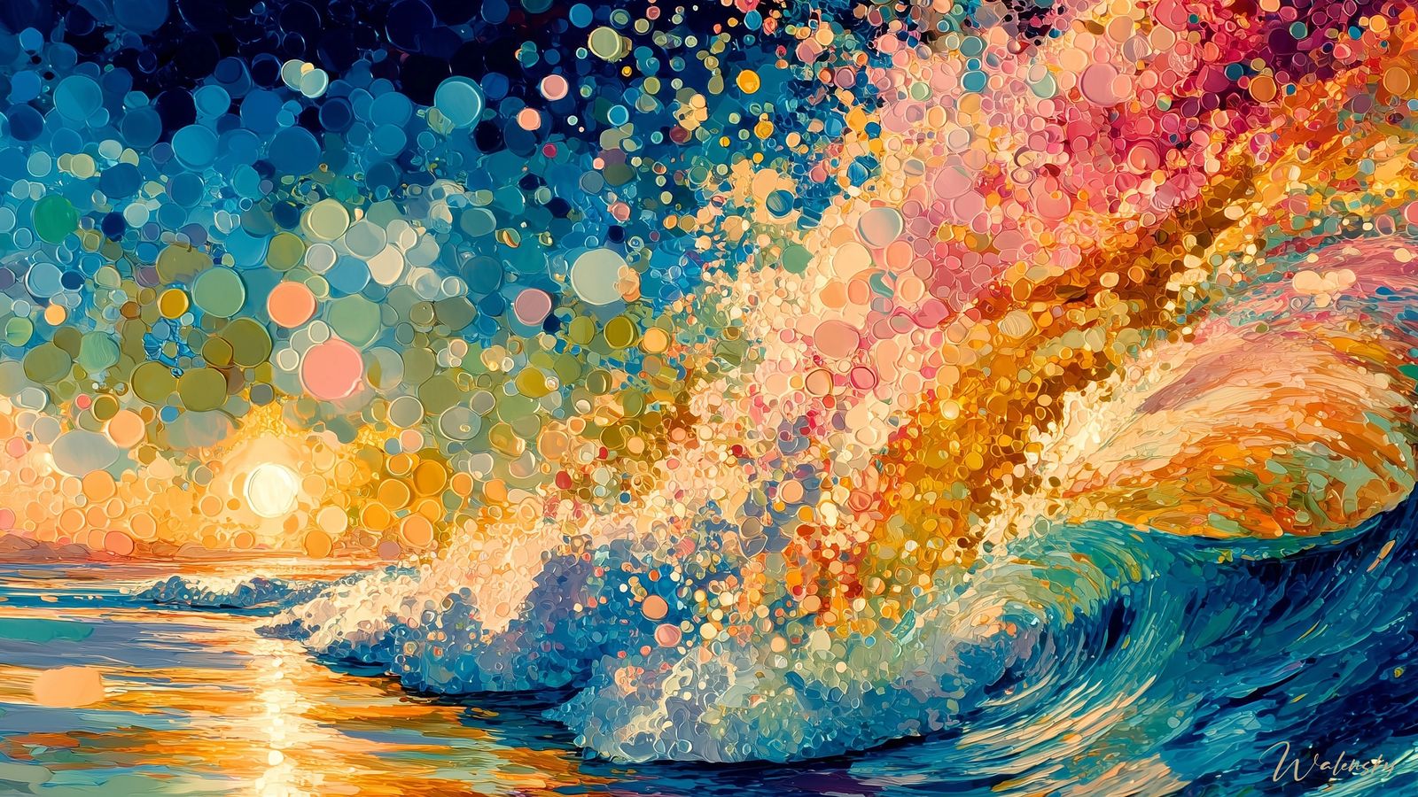 Tableau Pointillisme